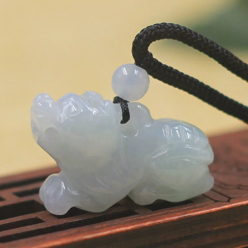Emerald จีนสามมิติจี้สร้อยคอจี - Necklaces บทวิจารณ์และราคา