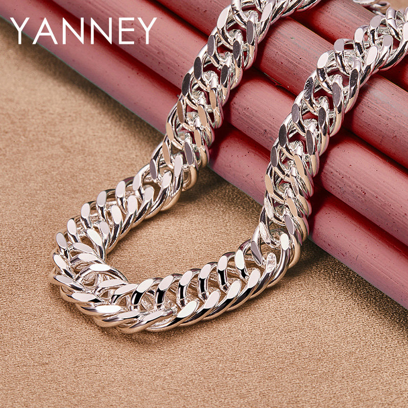 10มม. 925สเตอร์ลิงเงิน20/24นิ้ - Cuban Link Chain 12Mm บทวิจารณ์และราคา