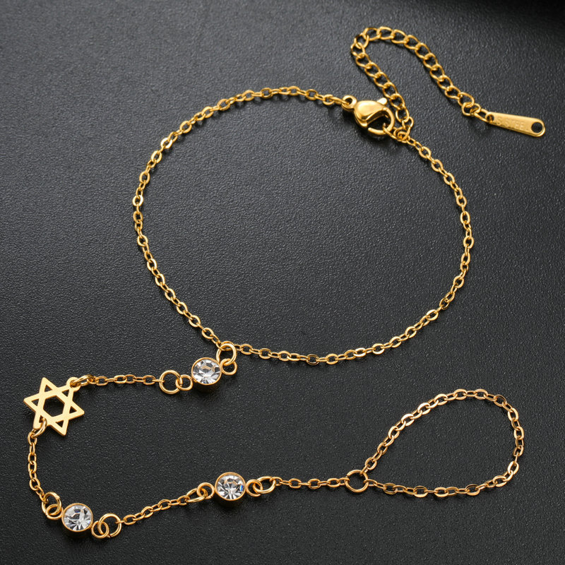 กำไลข้อมือรูปดาวหกแฉกของชาวยิว - Bracelets บทวิจารณ์และราคา