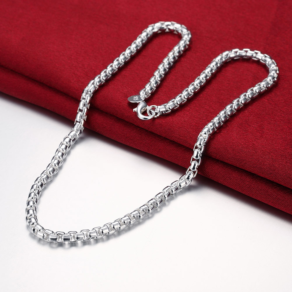 สร้อยคอเงินแท้ 925 แบบกล่องกลม - Cuban Link Chain 12Mm บทวิจารณ์และราคา
