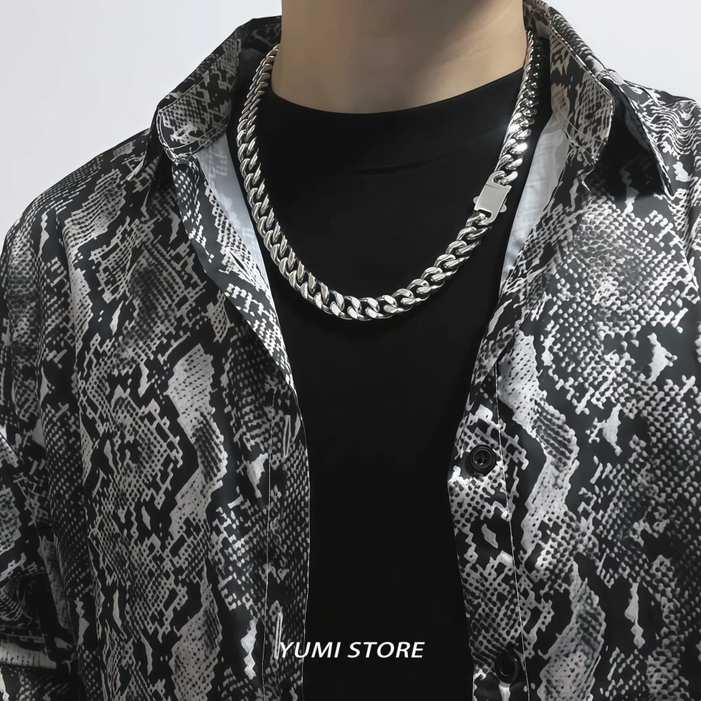 สร้อยคอคิวบาแบบสปริงหัวเข็มขัด - Cuban Link Chain 12Mm บทวิจารณ์และราคา