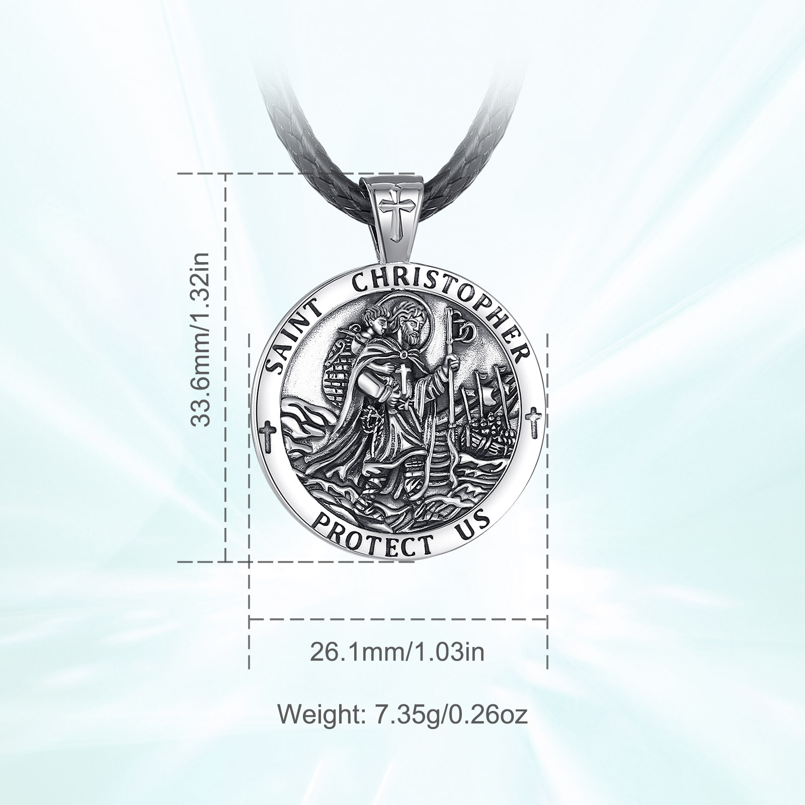 Eudora ใหม่ 925 เงินสเตอร์ลิง  - 925 Sterling Silver Chain Necklace Men บทวิจารณ์และราคา