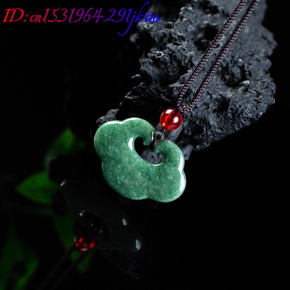 จี้หยกพม่าธรรมชาติรูป - Necklaces บทวิจารณ์และราคา